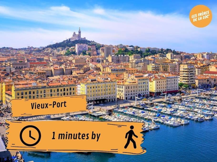 Appartement L'esprit Du Vieux Port- & Paisible - Les Freres De La Loc Marseilles